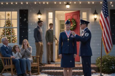 I Came Home After 5 Years Of Silence. My Sister Sneered: “Enjoyed Your Time Away?” “Mom Is Really Disappointed In You.” Then, At Dinner, A Black Suv Pulled Up. A General Stepped Out. He Handed Me A Medal Of Honor. “Mission Accomplished, Agent Zero.” My Sister Choked On Her Drink.