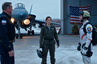 For 12 Years She Hid Her Top Gun Past — Until They Forced Her Into the F‑22 Cockpit. The emer